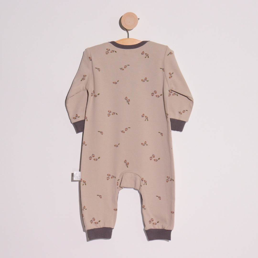 Romper in Brown Nut