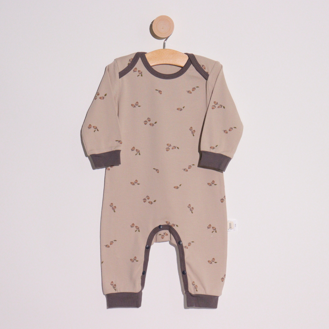 Romper in Brown Nut