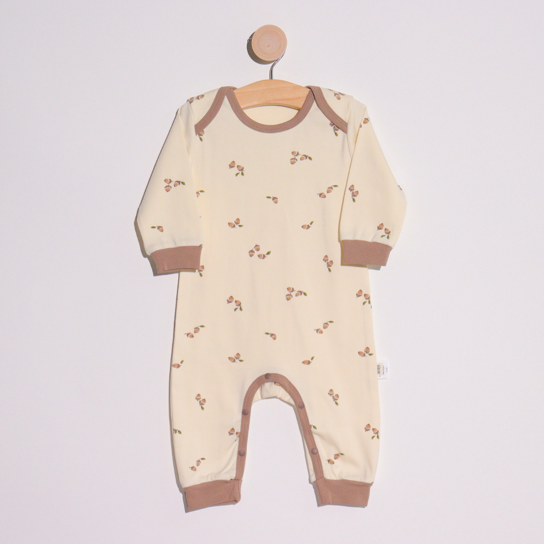 Romper in Cream Nut