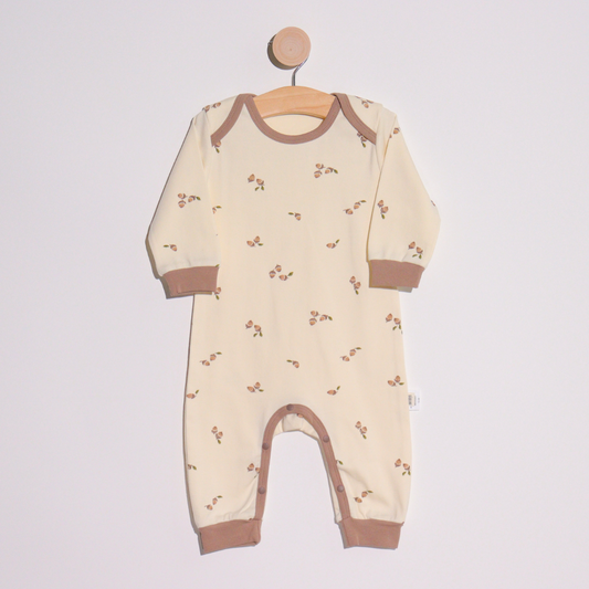 Romper in Cream Nut