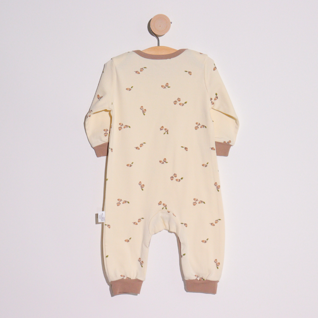 Romper in Cream Nut